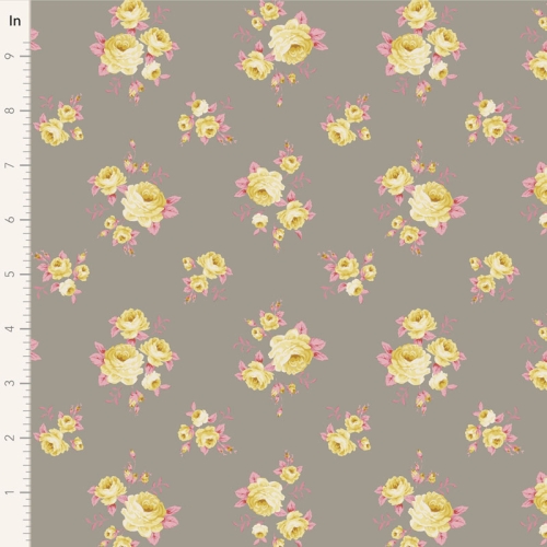 Tilda Patchwork Stoff Baumwolle - Sunday Brunch - Mille Grey